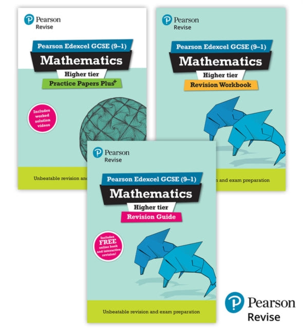 New Pearson Revise Edexcel GCSE Mathematics Higher Complete Revision  Practice Bundle  2025 and 2026 exams