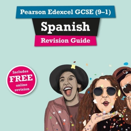 Pearson Revise Edexcel GCSE Spanish Revision Guideincl. audio quiz  video content  for 2026 and 2027 exams new specification