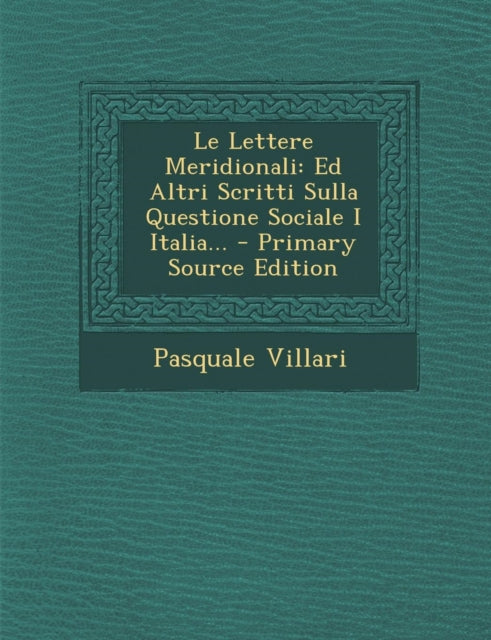 Le Lettere Meridionali