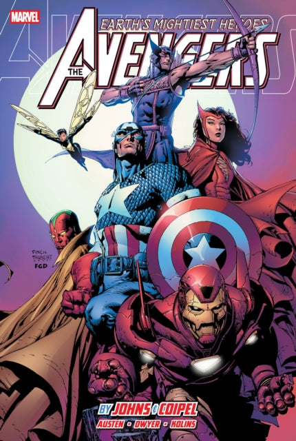 AVENGERS BY JOHNS  COIPEL OMNIBUS DAVID FINCH COVER