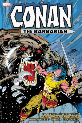 Conan The Barbarian The Original Marvel Years Omnibus Vol. 9