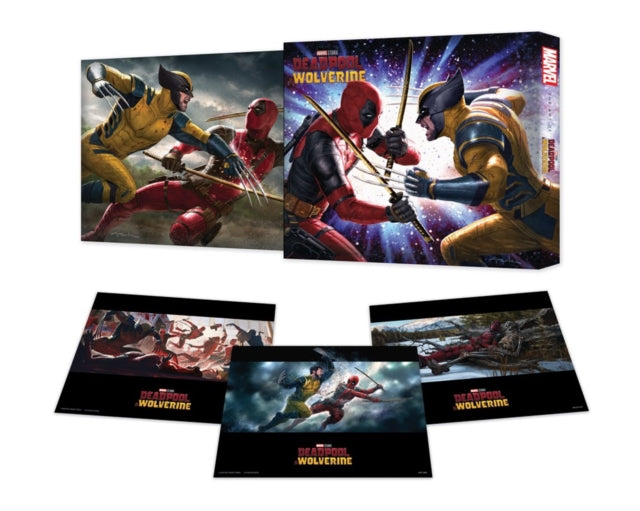 Marvel Studios Deadpool  Wolverine The Art of The Movie Slipcase