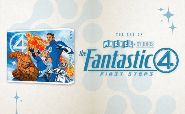 MARVEL STUDIOS THE FANTASTIC FOUR FIRST STEPS  THE ART OF THE MOVIE SLIPCASE