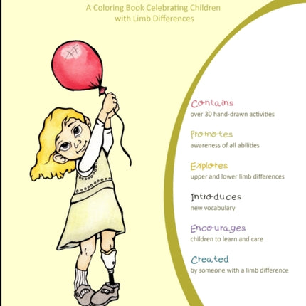 Just Like Us A Coloring Book Celebrating Children with Limb Differences