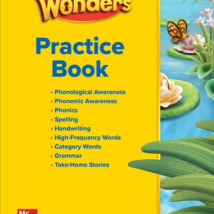 WONDERS PRACTICE BOOK GRADE K V1 STUDENT EDITION