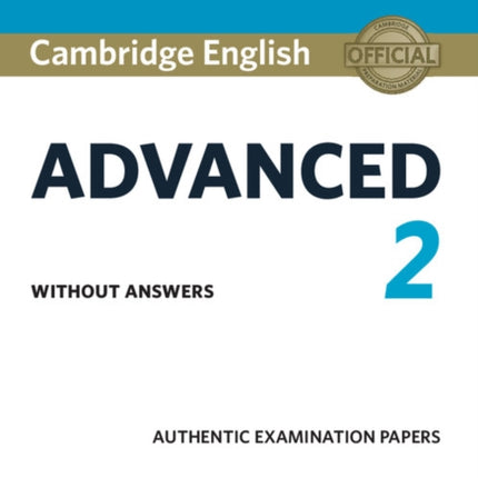 Cambridge English Advanced 2 Students Book