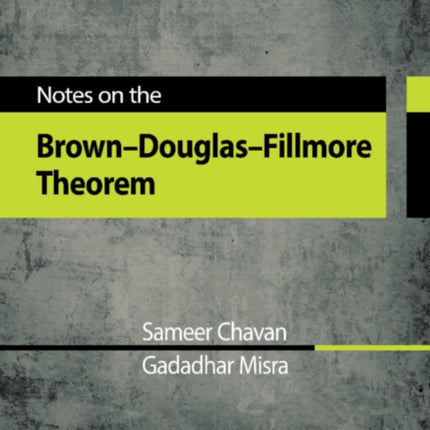 Notes on the Brown-Douglas-Fillmore Theorem