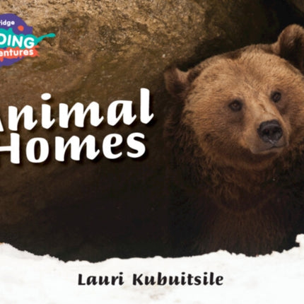 Cambridge Reading Adventures Animal Homes Pink A