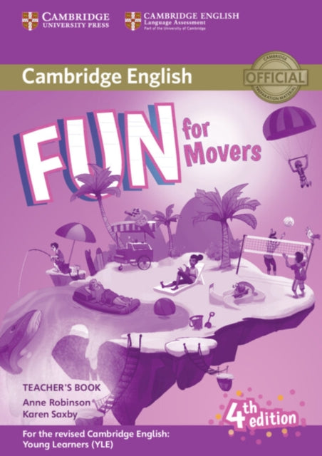 Fun for Movers Teachers Book with Downloadable Audio