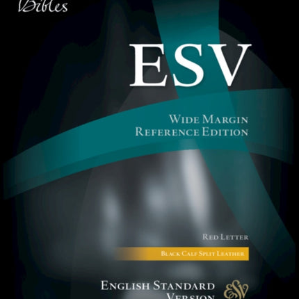 ESV Aquila WideMargin Reference Bible Black Calf