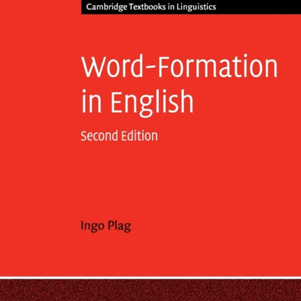 Word-Formation in English