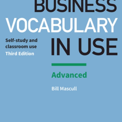 Business Vocabulary in Use: Advanced Book with Answers