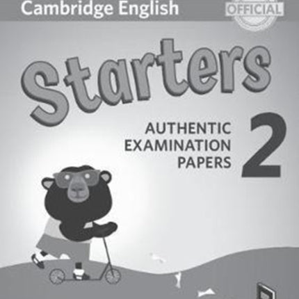 Cambridge English Young Learners 2 for Revised Exam from 2018 Starters Answer Booklet