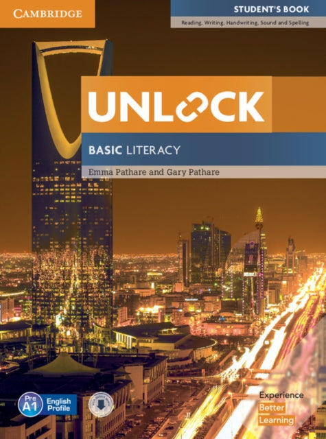 Unlock Basic Literacy Students Book with Downloadable Audio