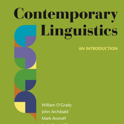 Contemporary Linguistics: An Introduction