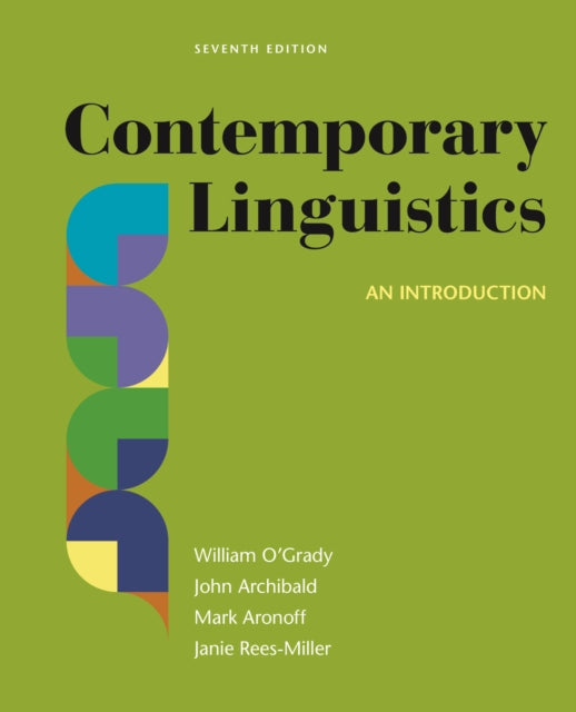 Contemporary Linguistics: An Introduction