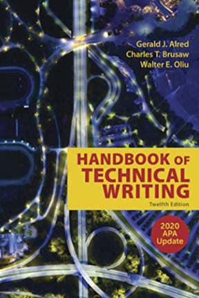 The Handbook of Technical Writing with 2020 APA Update