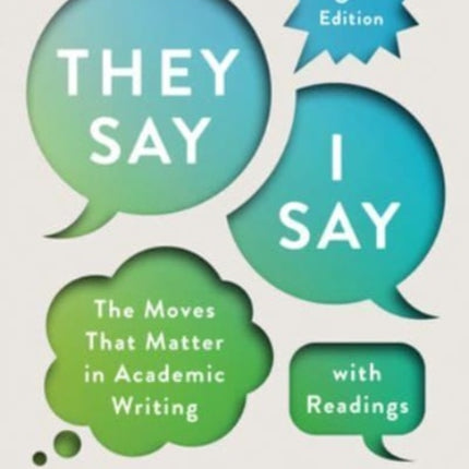 They Say  I Say with Readings  with Norton