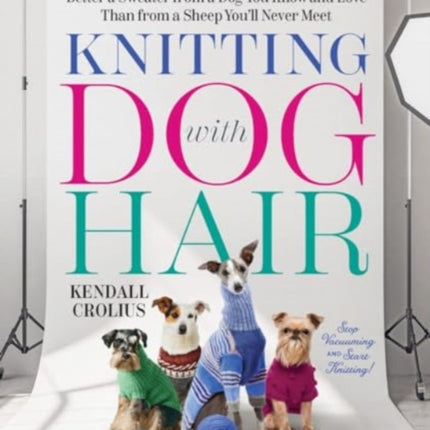 Knitting with Dog Hair