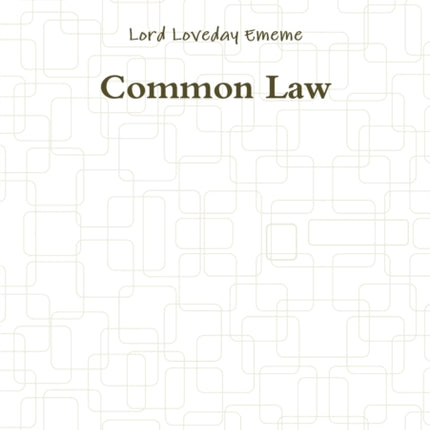 Common Law