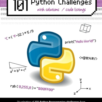 101 Python Challenges with Solutions  Code Listings
