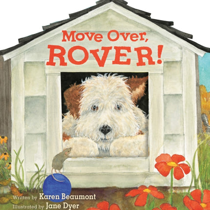 Move Over, Rover! Shaped Board Book