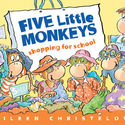 Five Little Monkeys Shopping for School