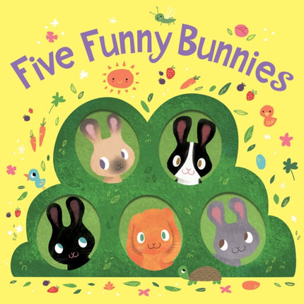 Five Funny Bunnies (Board Book)