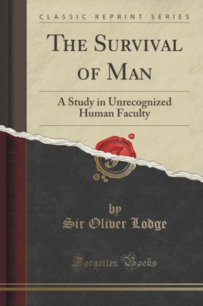 The Survival of Man