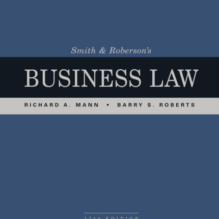 Smith and Roberson���s Business Law