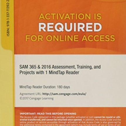 SAM 365  2016 ASSESSMENTS  A CARD