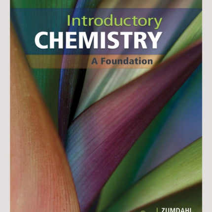 Introductory Chemistry: A Foundation