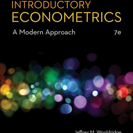 Introductory Econometrics: A Modern Approach