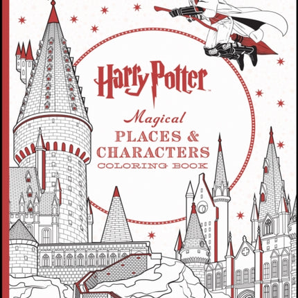 Harry Potter Magical Places & Characters Coloring Book: Official Coloring Book, the