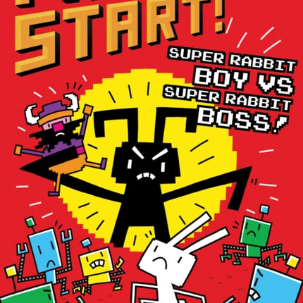 Super Rabbit Boy vs. Super Rabbit Boss!: A Branches Book (Press Start! #4): Volume 4