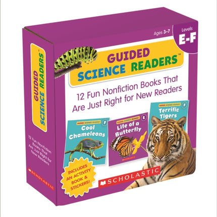 Guided Science Readers Levels EF Parent Pack 12 Fun Nonfiction Books That Are Just Right for New Readers Guided Science Readers Parent Pack