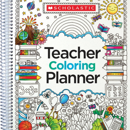 Teacher Coloring Planner