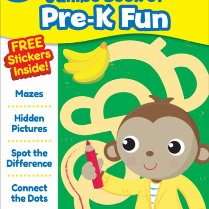 Jumbo Book of PreK Fun Workbook