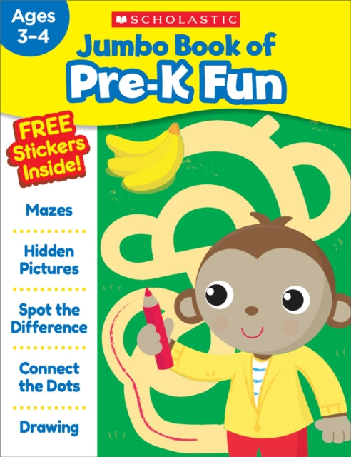 Jumbo Book of PreK Fun Workbook