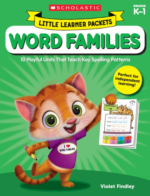 Little Learner Packets: Word Families: 10 Playful Units That Teach Key Spelling Patterns