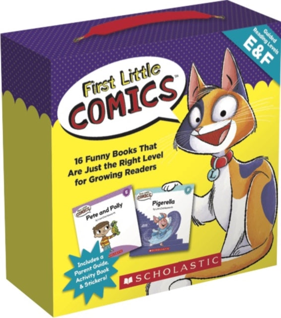 First Little Comics: Levels E & F (Parent Pack): 16 Funny Books That Are Just the Right Level for Growing Readers