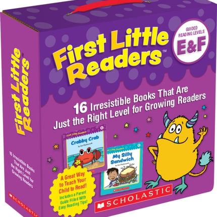 First Little Readers: Guided Reading Levels E & F (Parent Pack): 16 Irresistible Books That Are Just the Right Level for Growing Readers