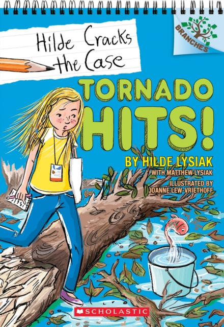 Tornado Hits A Branches Book Hilde Cracks the
