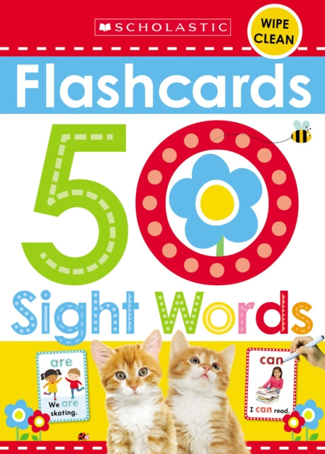 50 Sight Words Flashcards Scholastic Early Learners Flashcards