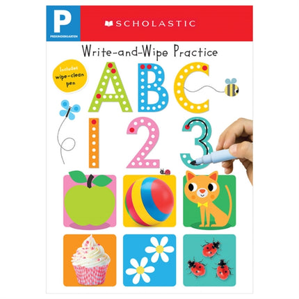 ABC 123 Write and Wipe Flip Book Scholastic Early Learners Write and Wipe