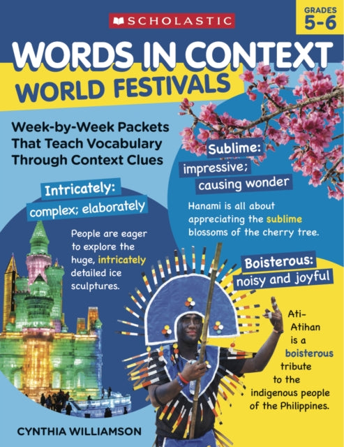 Words in Context World Festivals WeekByWeek Packets That Teach Vocabulary Through Context Clues