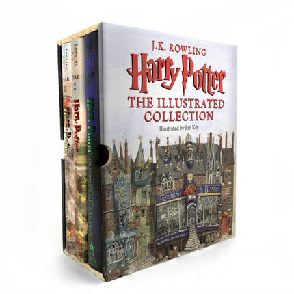 Harry Potter The Illustrated Collection Books 13 Boxed Set