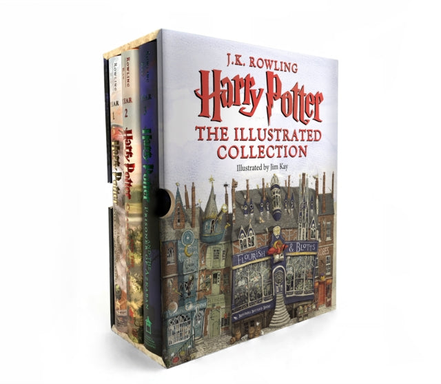 Harry Potter The Illustrated Collection Books 13 Boxed Set