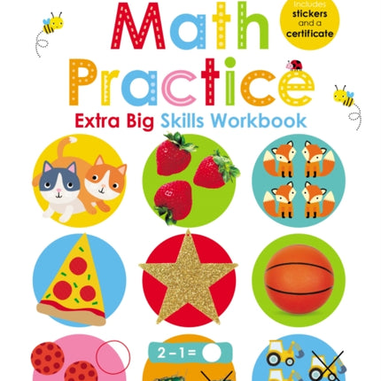 Math Practice Kindergarten Workbook: Scholastic Early Learners (Extra Big Skills Workbook)