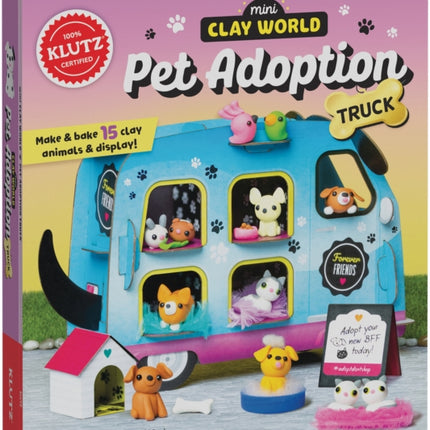 Mini Clay World Pet Adoption Truck